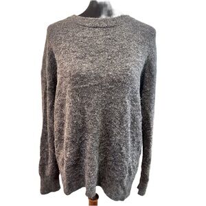 Gray Women's Sweater Aritzia Babaton Alpaca Blend Crew Neck Sweater